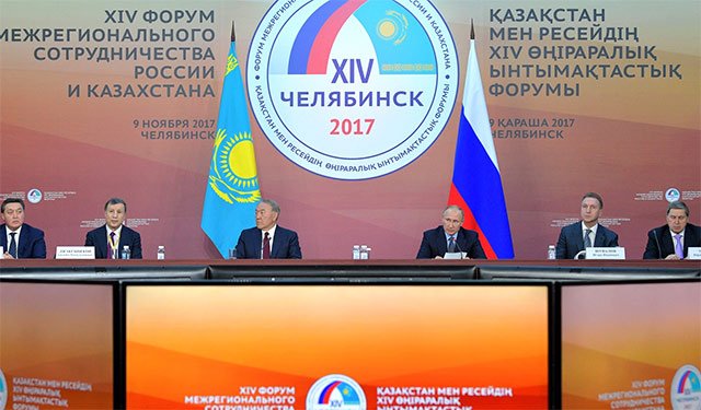 Глави Росії та Казахстану обговорили взаємодію двох країн 