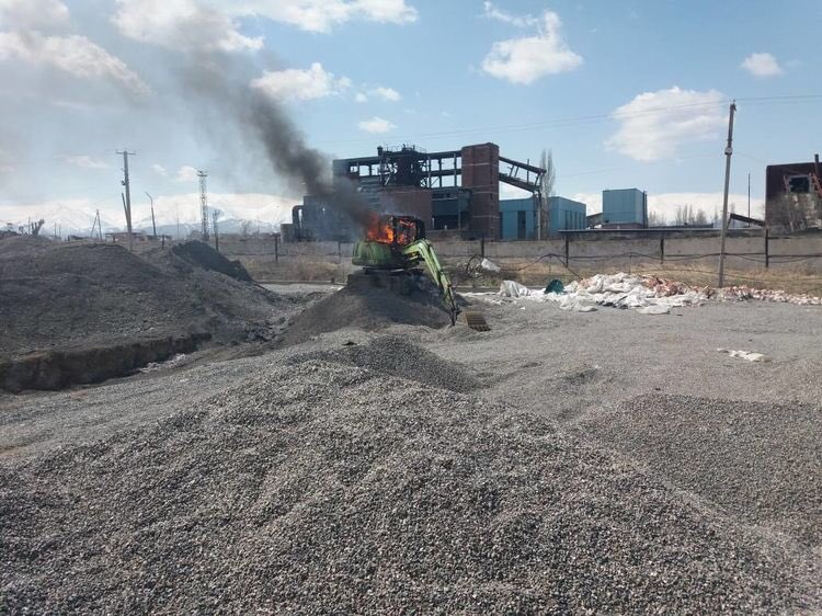 Number of protesters swelled to 3,000 in Toguz-Toro district. Chinese gold company GL Makmal Developing was planning to launch operations there.    