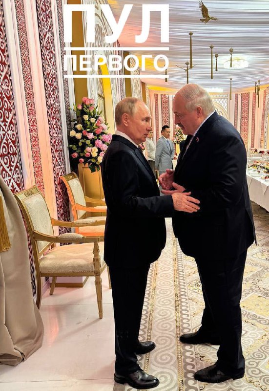 Putin ve Lukaşenka Astana'da buluştu