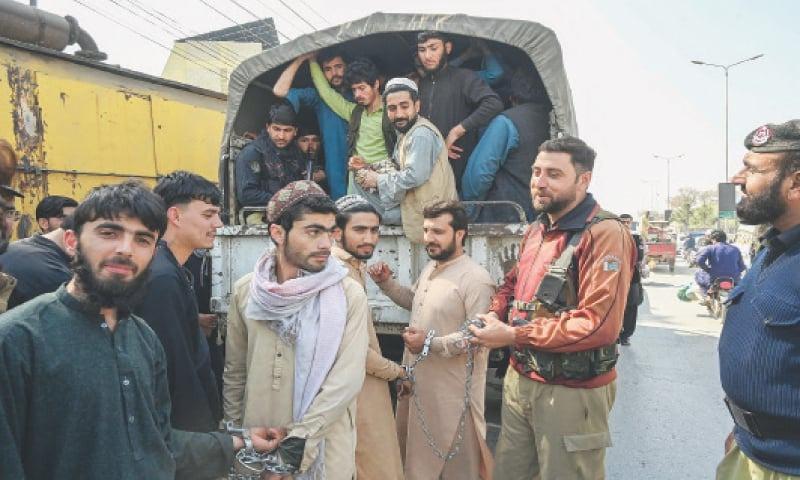 More than 300 Afghan nationals have been arrested during a series of raids carried out by district police in various parts of Swabi district in Khyber Pakhtunkhwa