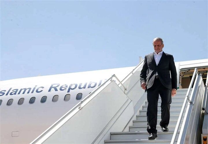 Il presidente iraniano Masoud Pezeshkian è arrivato lunedì a Bishkek, capitale del Kirghizistan, per partecipare a un vertice dei leader dell'Organizzazione per la Cooperazione di Shanghai.